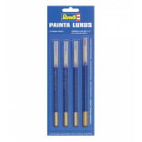 JOGO COM 4 PINCÉIS PAINTA LUXUS PELO DE MARTA REVELL REV 39629